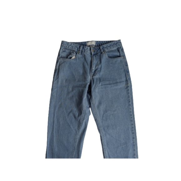 ASOS Lightwash Button Fly Raw Hem Jeans 29 - Picture 3 of 8